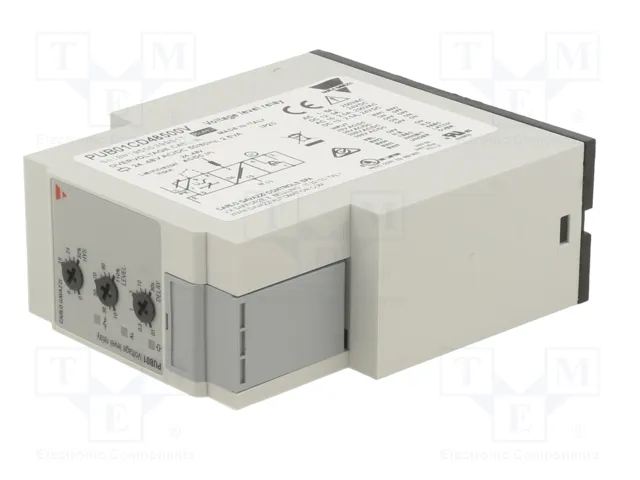 CARLO GAVAZZI Relé de monitorización de tensión 24÷48VAC/VDC CARLO GAVAZZI Relé de monitorización de tensión 24÷48VAC/VDC