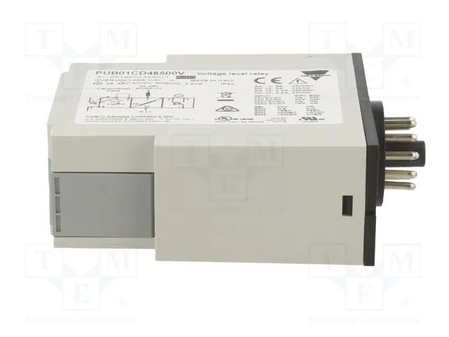 CARLO GAVAZZI Relé de monitorización de tensión 24÷48VAC/VDC CARLO GAVAZZI Relé de monitorización de tensión 24÷48VAC/VDC