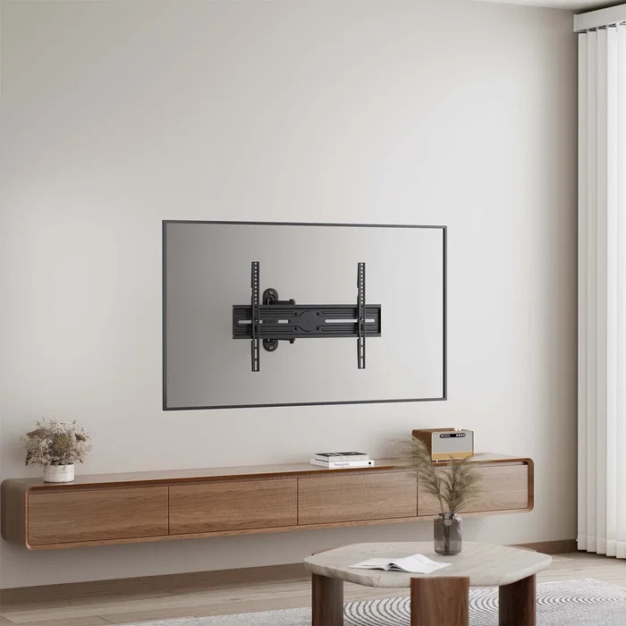 Aisens Soporte WT70TSLE-323 Giratorio, Inclinable y Nivelable para TV de 37-70 pulgadas