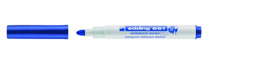 Edding Marcador Pizarra Blanca 661 Azul Set de 10 Edding Marcador Pizarra Blanca 661 Azul Set de 10