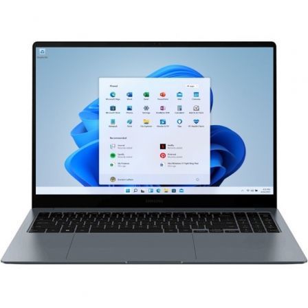 Samsung Galaxy Book4 15.6" FHD LED Intel Core i5-1335U 16GB LPDDR4X 512GB W11 Home Gris Samsung Galaxy Book4 15.6" FHD LED Intel Core i5-1335U 16GB LPDDR4X 512GB W11 Home Gris