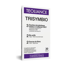 Therascience Teoliance Trisybio 30 cápsulas probiótico con fibras y extracto de orégano