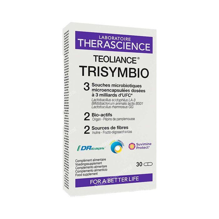 THERASCIENCE Teoliance Trisymbio 30 cápsulas THERASCIENCE Teoliance Trisymbio 30 cápsulas