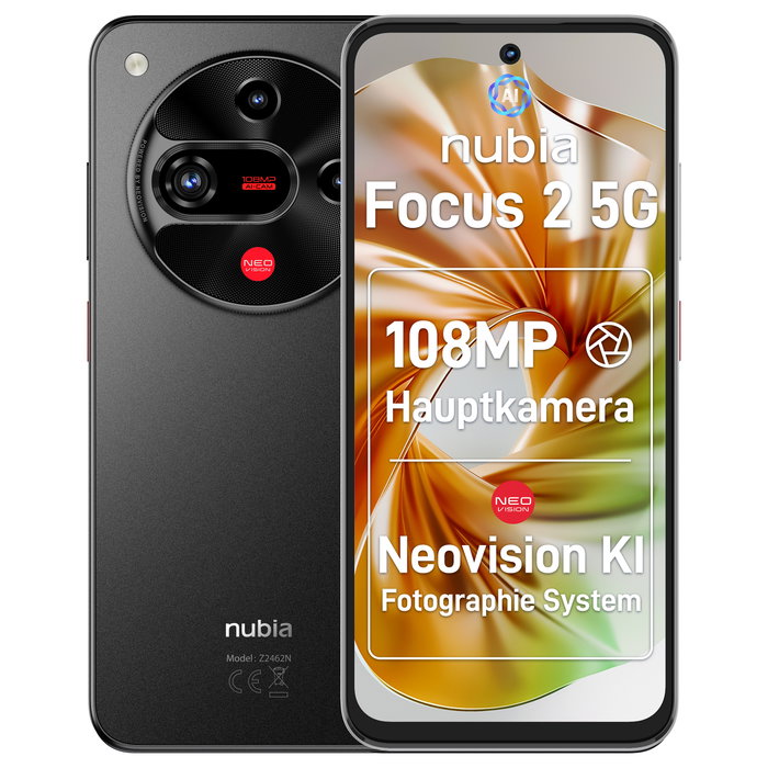 ZTE Nubia Focus 2 5G 256GB 8GB Negro