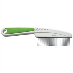 Wahl 858458-016 Peine Desenredador para Mascotas Elimina Subpelo y Desenreda Ideal Pelajes Medios Doble Largo Wahl 858458-016 Peine Desenredador para Mascotas Elimina Subpelo y Desenreda Ideal Pelajes Medios Doble Largo