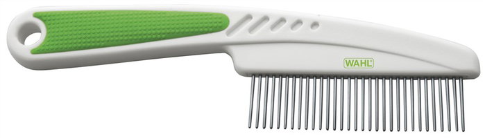 Wahl 858458-016 Peine Desenredador para Mascotas Elimina Subpelo y Desenreda Ideal Pelajes Medios Doble Largo Wahl 858458-016 Peine Desenredador para Mascotas Elimina Subpelo y Desenreda Ideal Pelajes Medios Doble Largo