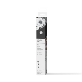 Cricut Hoja de Transferencia Infusible Ink, Pack de 2 Unidades, Color Negro