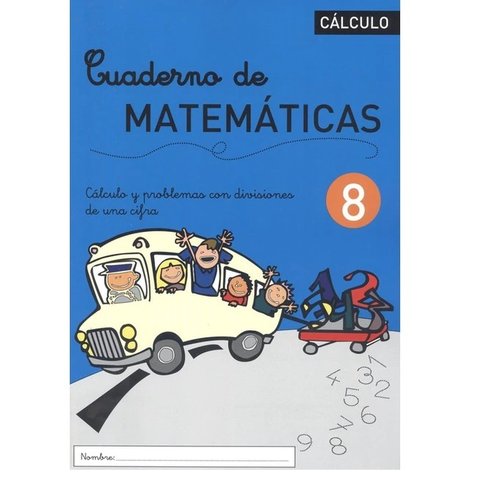 Cuaderno Rebost (Cas.) Matematicas Nº 8 (Set de 5) Cuaderno Rebost (Cas.) Matematicas Nº 8 (Set de 5)