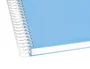 Liderpapel Cuaderno Espiral A4 Crafty Cuadriculado 4mm Celeste