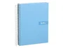 Liderpapel Cuaderno Espiral A4 Crafty Cuadriculado 4mm Celeste