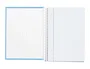 Liderpapel Cuaderno Espiral A4 Crafty Cuadriculado 4mm Celeste