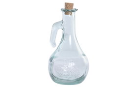 DKD Home Decor Aceitera de Vidrio Reciclado Ecológica 500ml