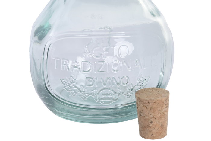 DKD Home Decor Aceitera de Vidrio Reciclado Ecológica 500ml DKD Home Decor Aceitera de Vidrio Reciclado Ecológica 500ml