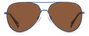 Polaroid PLD-6187-S-MVU-HE Gafas de Sol Aviador Azul
