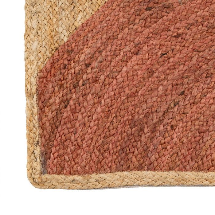 Alfombra Terracota Yute Decoración 200 X 290 cm