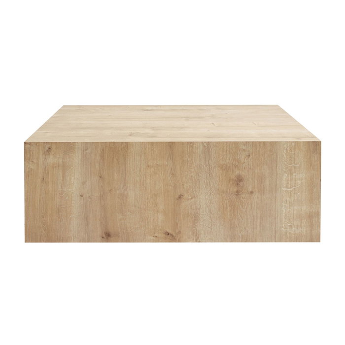 Hanah Home Prizma Mesa de Centro, Roble Zafiro (Sapphire Oak), 90x90x35 cm, MDF 18mm Hanah Home Prizma Mesa de Centro, Roble Zafiro (Sapphire Oak), 90x90x35 cm, MDF 18mm