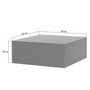 Hanah Home Prizma Mesa de Centro, Roble Zafiro (Sapphire Oak), 90x90x35 cm, MDF 18mm