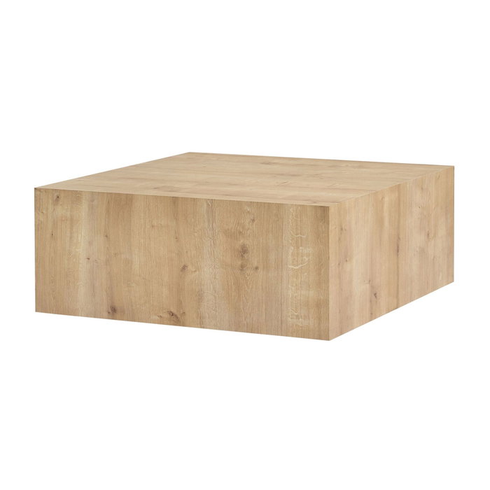 Hanah Home Prizma Mesa de Centro, Roble Zafiro (Sapphire Oak), 90x90x35 cm, MDF 18mm Hanah Home Prizma Mesa de Centro, Roble Zafiro (Sapphire Oak), 90x90x35 cm, MDF 18mm