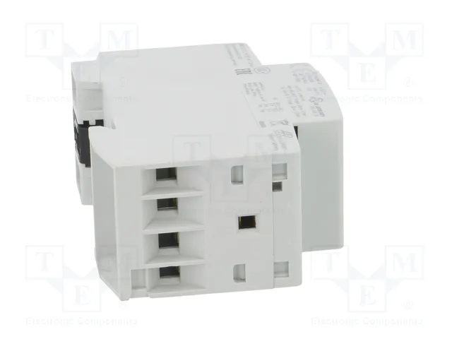 ABB Contactor de Instalación Modular 4-Polar 25A 24VAC/24VDC ABB Contactor de Instalación Modular 4-Polar 25A 24VAC/24VDC