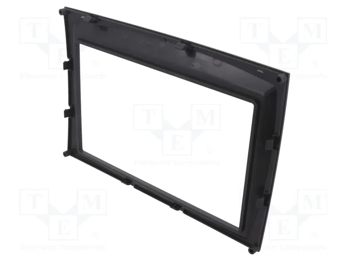 METRA Bastidor de montaje de radio 2 DIN para Kia Sportage LX 2017-2019, Negro Mate
