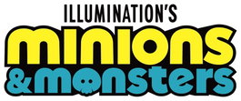 Monogram Int. Minions: Minions & Monsters Colgantes para Bolso de PVC 3D Serie 1 Expositor (24)