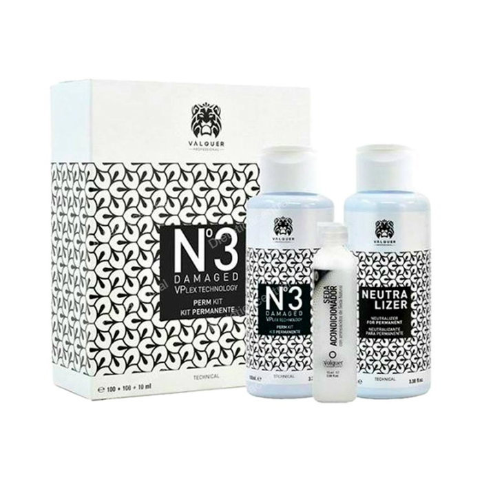 Valquer Kit Permanente Nº 3 Damaged para Cabellos Dañados 210 ml