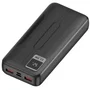 Leotec Powerbank 20000mAh 22,5W PD20W Negro con 1 USB-C y 2 USB-A Incluye USB-A a USB-C