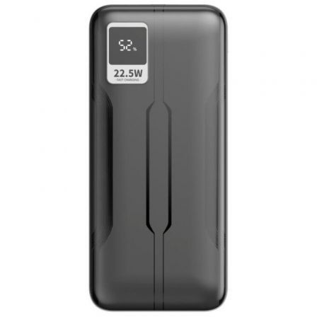 Leotec Powerbank 20000mAh 22,5W PD20W Negro con 1 USB-C y 2 USB-A Incluye USB-A a USB-C