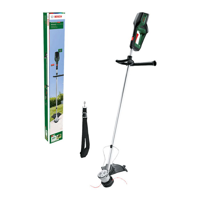 Bosch AdvancedGrassCut 36V-33 - Cortabordes a bateria 36V, solo cabezal, sin bateria ni cargador