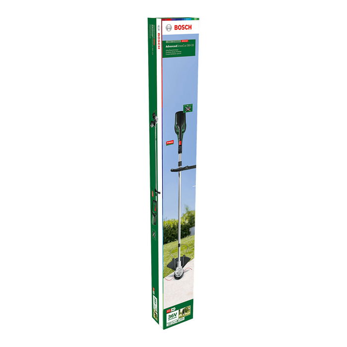 Bosch AdvancedGrassCut 36V-33 - Cortabordes a bateria 36V, solo cabezal, sin bateria ni cargador