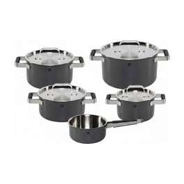 Zwilling Pure Kochgeschirrset 5-tlg. 18/10 Grau