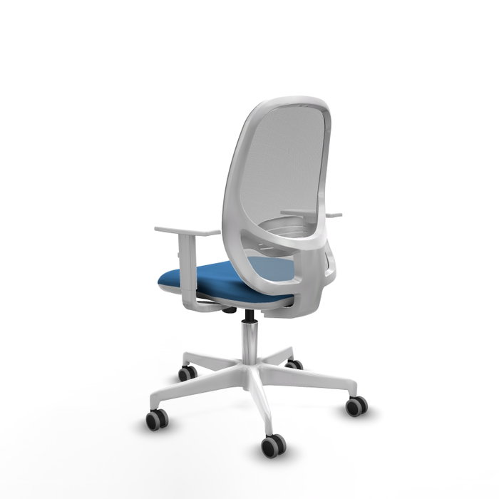PIQUERAS Y CRESPO Silla de oficina Cilanco con mecanismo Sincro, Azul claro y Gris PIQUERAS Y CRESPO Silla de oficina Cilanco con mecanismo Sincro, Azul claro y Gris
