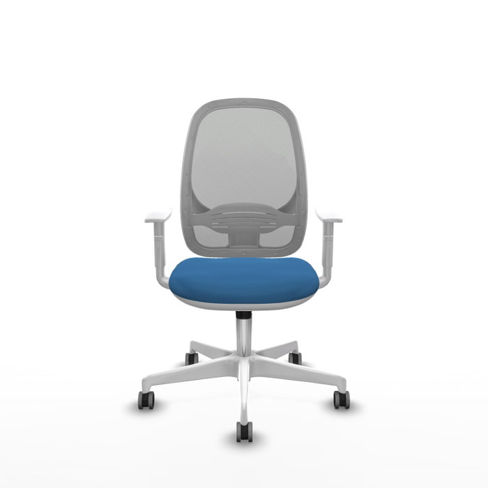 PIQUERAS Y CRESPO Silla de oficina Cilanco con mecanismo Sincro, Azul claro y Gris PIQUERAS Y CRESPO Silla de oficina Cilanco con mecanismo Sincro, Azul claro y Gris
