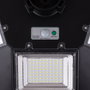 Luminaria Solar LED 250W 6000K Blanco Frío IP67 con Sensor de Movimiento