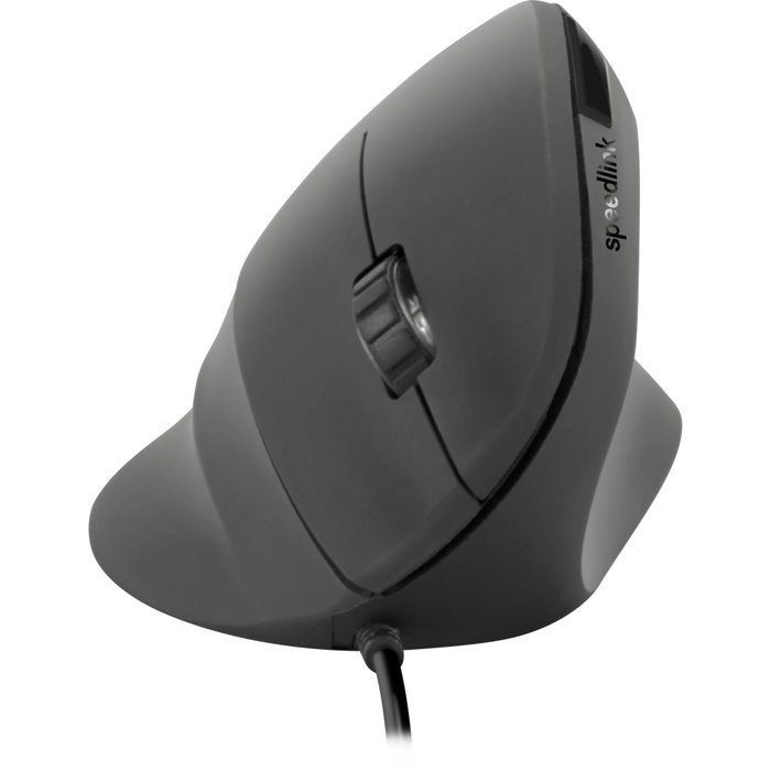 Speedlink PIAVO Ratón Vertical Ergonómico para Mano Derecha, 2400 DPI, Negro Speedlink PIAVO Ratón Vertical Ergonómico para Mano Derecha, 2400 DPI, Negro