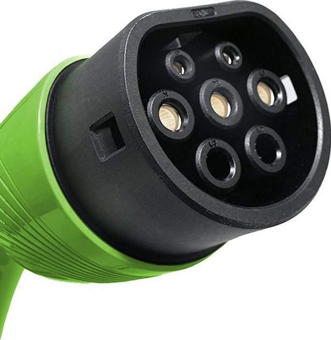 Qoltec Cargador Portátil 2w1 Tipo 2 11kW 400V CEE 16A Wi-Fi 5m