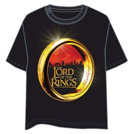 Camiseta The Lord of the Rings para Adulto - Talla L, 100% Algodón 160g, Estampado Frontal