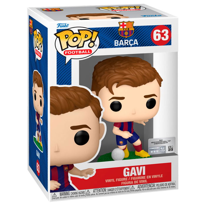 Funko Figura POP F.C. Barcelona Gavi Vinilo