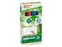 Edding 28 Rotulador para pizarra blanca ecoline 90% reciclado, 4 colores surtidos, punta redonda 1,5-3 mm