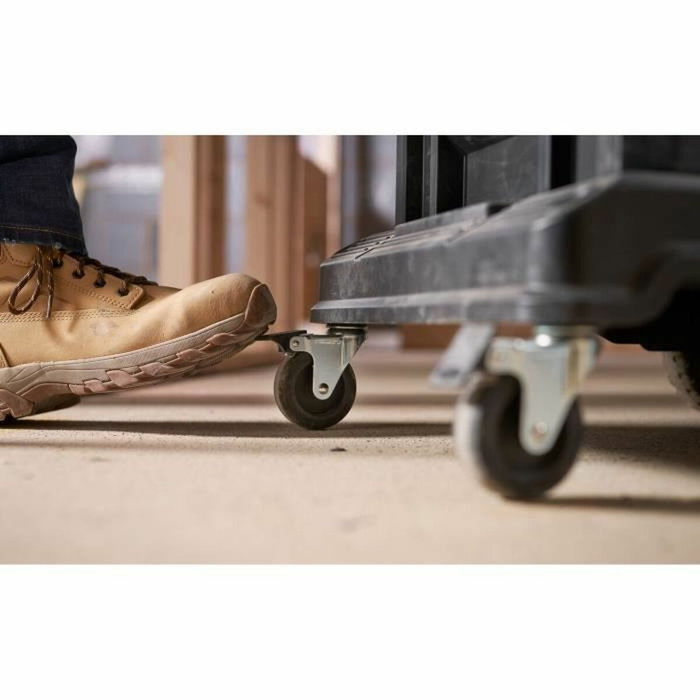 Stanley Carrito de transporte Tstak Fatmax de aluminio con 4 ruedas