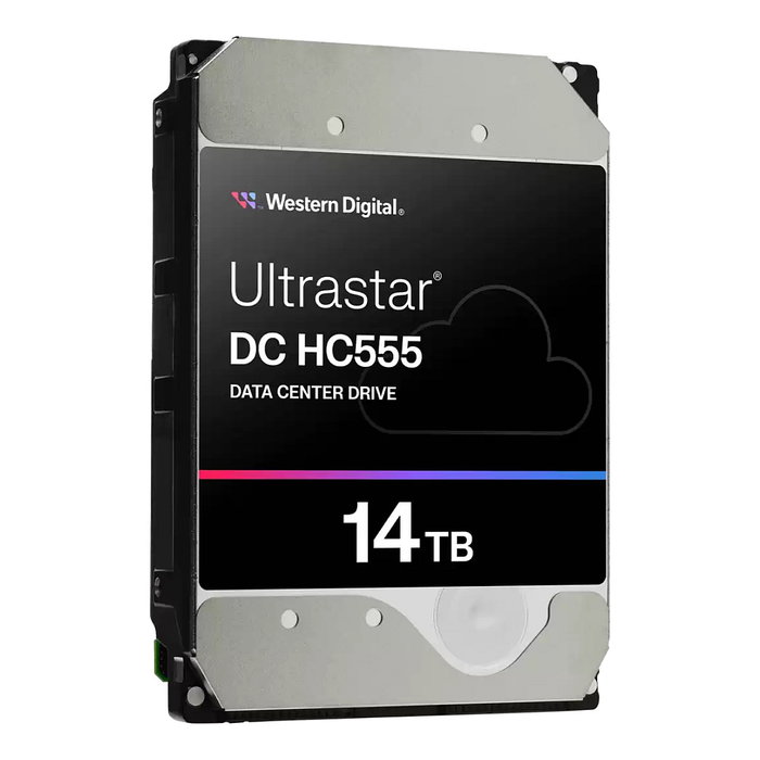 Western Digital Ultrastar DC HC555 14TB HDD SATA III 3.5" 7200 RPM 512MB Cache - 26.1mm Height