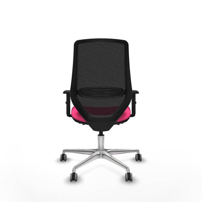 PIQUERAS Y CRESPO Silla de oficina Mardos Rosa/Negro