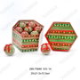 DKD Home Decor Set de 14 Bolas de Decoración Verde y Rojo