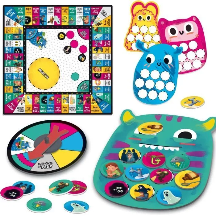 Liscianigiochi LIS8008324112616 Diciendo adiós a mis miedos - Habilidades para la Vida - A partir de los 5 años