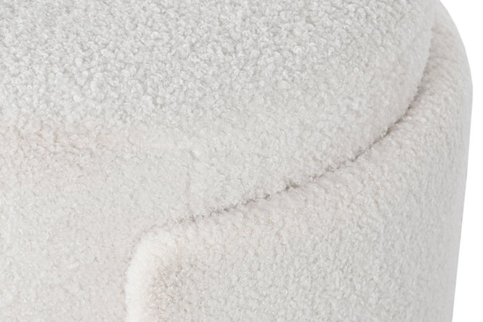 DKD Home Decor Reposapies Scandi Blanco 40 x 43 x 41 cm