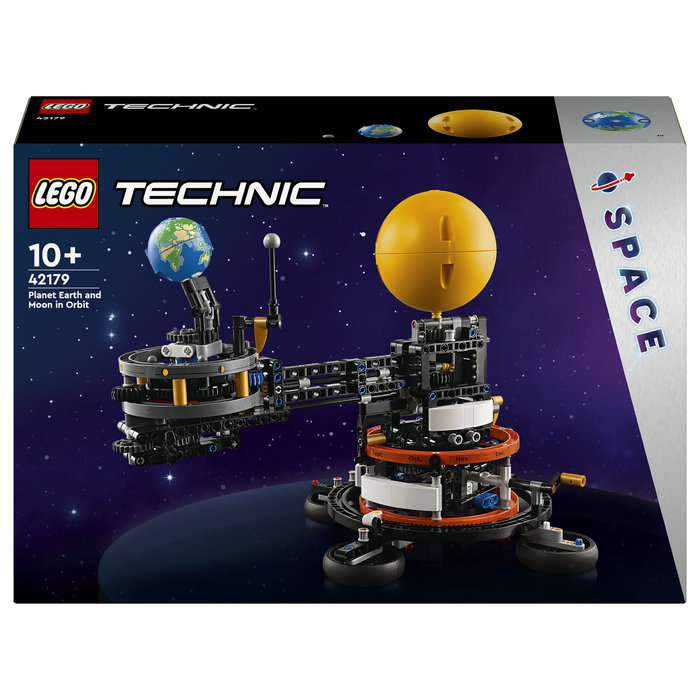 Lego Technic Planeta Tierra y Luna en Órbita 42179