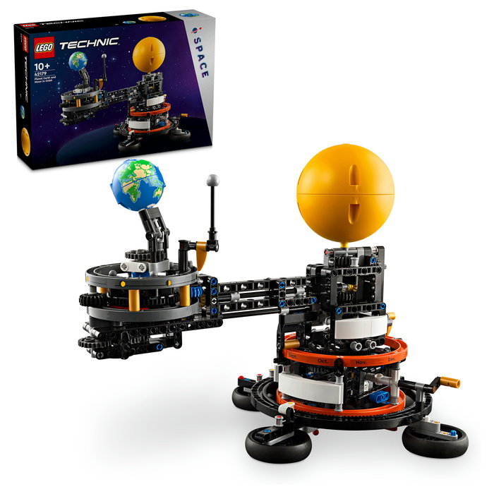 Lego Technic Planeta Tierra y Luna en Órbita 42179
