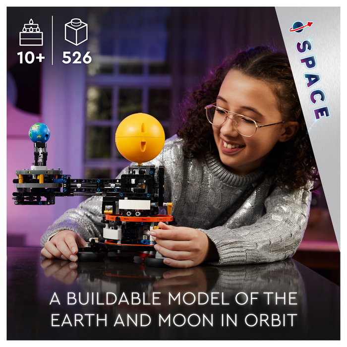 Lego Technic Planeta Tierra y Luna en Órbita 42179