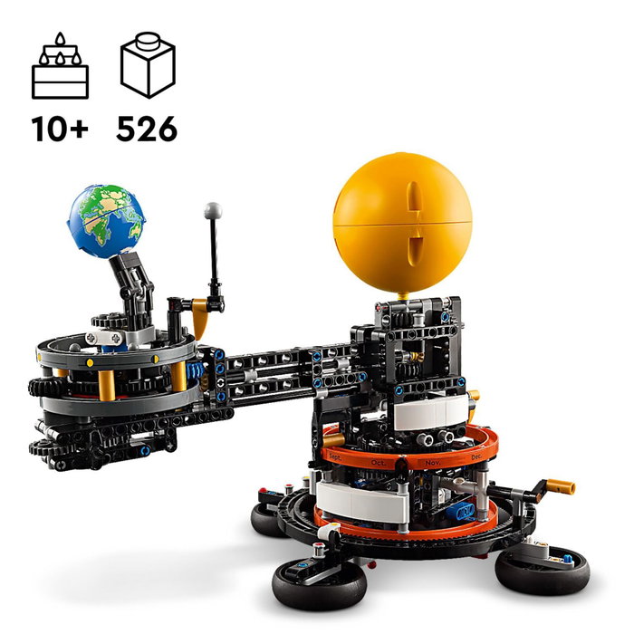 Lego Technic Planeta Tierra y Luna en Órbita 42179