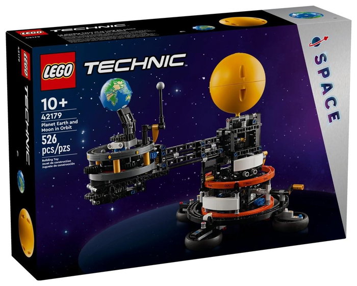 Lego Technic Planeta Tierra y Luna en Órbita 42179